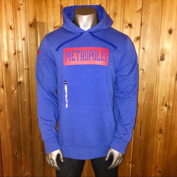 under armour superman hoodie mens
